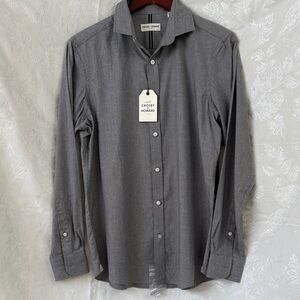 Crosby Howard Charcoal Dress Shirt for Men NWT